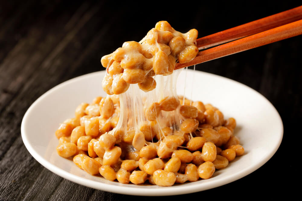 Natto đậu tương lên men giúp bồi bổ sức khỏe, nâng cao tuổi thọ.