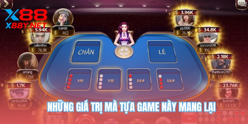 Những giá trị mà tựa game này mang lại